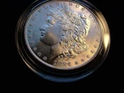 1884 MORGAN SILVER DOLLAR MS BU REFLECTIVE