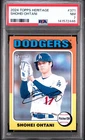 2024 Topps Heritage #371 Shohei Ohtani PSA 7