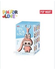 Pop MART LABUBU the Monsters  Pin For Love  Series Plush Doll BLIND BOX N-Z 