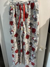 Peanuts Christmas Fleece PJ Pants Size Medium