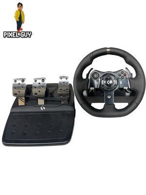 Logitech G920 Racing Wheel w/ Pedals Xbox Series X|S One PC NO POWER ADAPTER