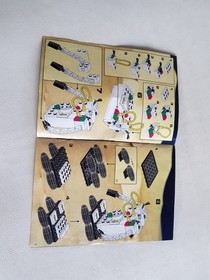 LEGO leaflet instructions for 6750 Sonic Robot Classic Space 6750-1 Light & Sound