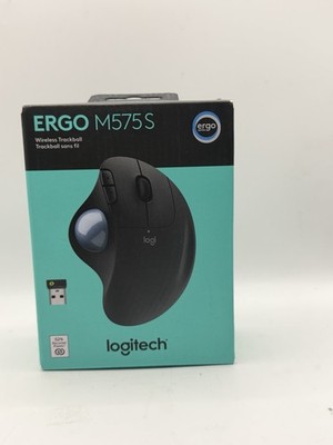New Logitech Ergo M575S Wireless Trackball Mouse, Wireless Ergonomic Mouse