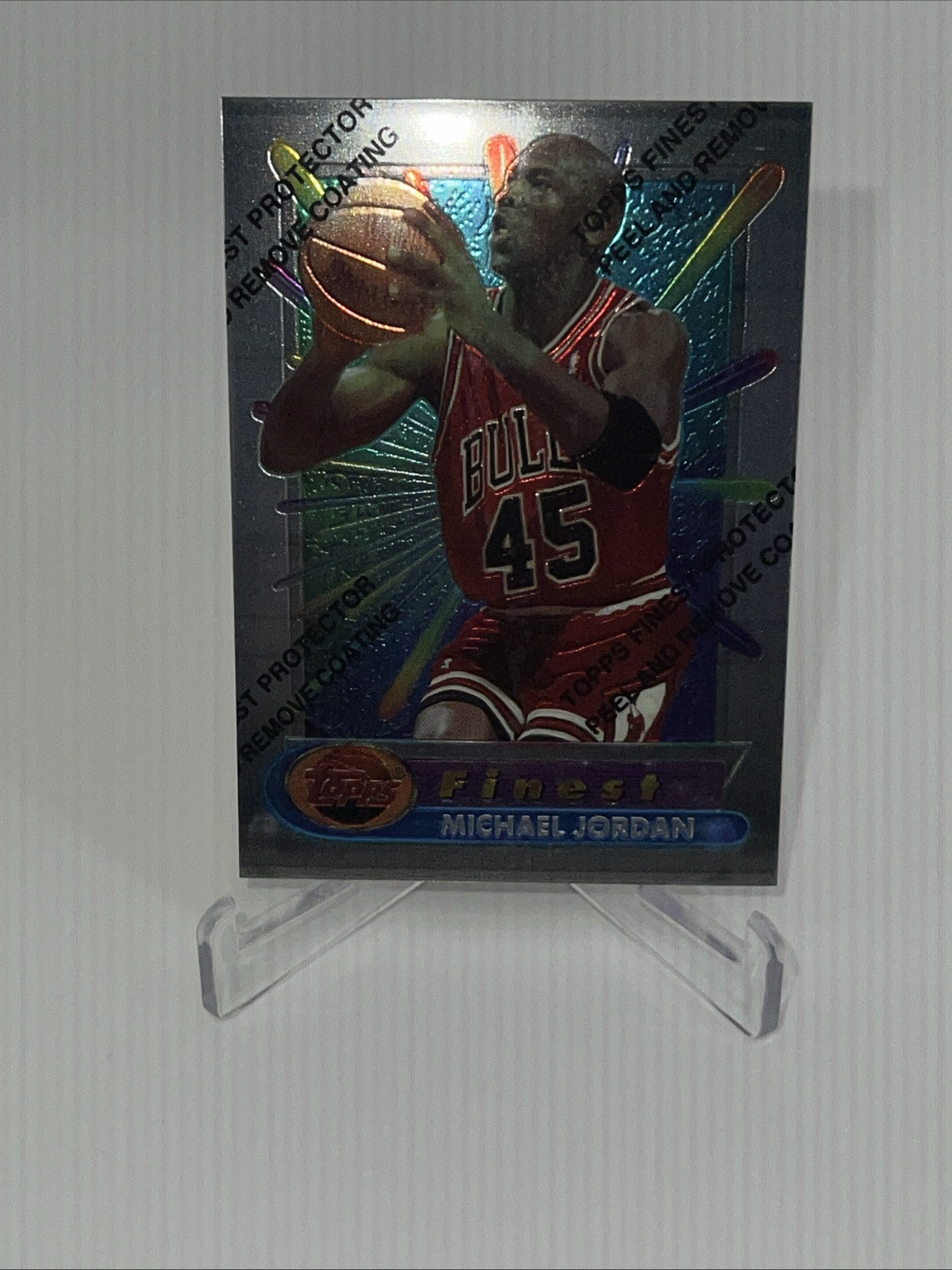 1994-95 TOPPS FINEST ジョーダン！！ 1994-95 Topps Finest - Michael Jordan #331 for sale online