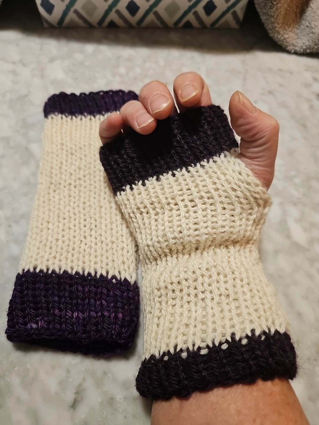 Hand Made Alpca Hand Warmers Gloves