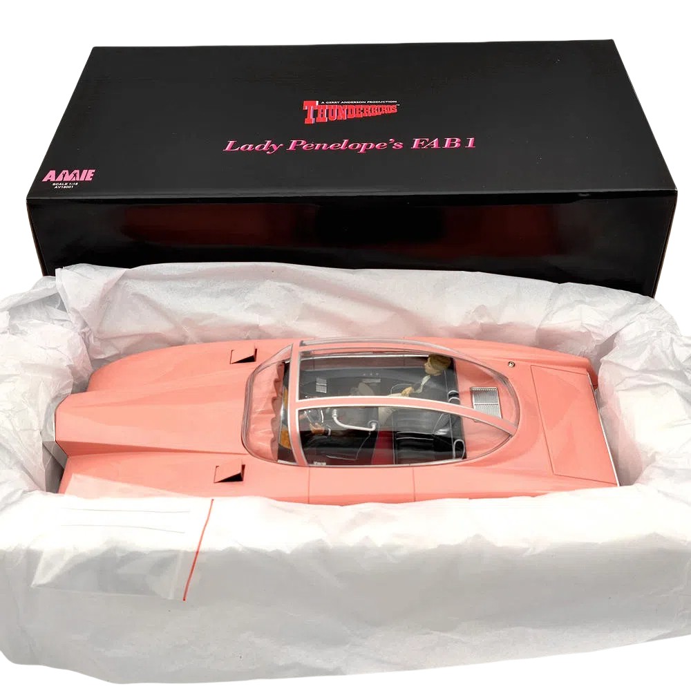 RARE AMIE 1:18 Rolls Royce Lady Penelope's Thunderbirds FAB 1