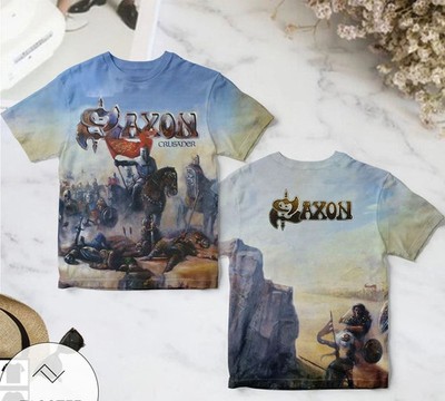 Saxon Crusader Album Cover AOP T-Shirt BO2057
