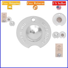Willard Portable Cue Tip Shaper Dime Radius Silver Metal