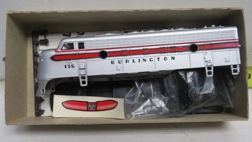 ATHEARN HO F A UNIT AK-51 KIT BURLINGTON  UNBUILT 636858