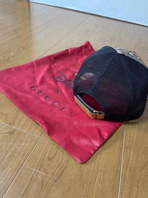 GUCCI Disney Mickey collaboration Cap Hat Monogram Logo | eBay