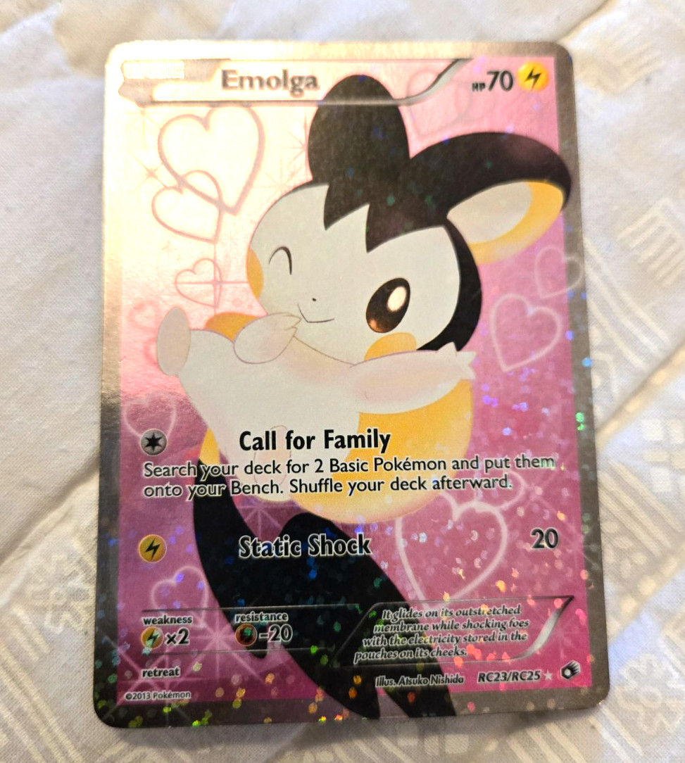 Emolga (Full Art) RC23/RC25 Legendary Treasures: Radiant Collection Holo MP