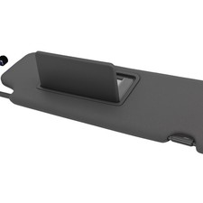 Grey Left Driver & Right Passenger Side Sun Visor With Mirror For Honda Pilot Ridgeline RTL 2017