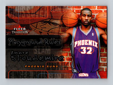 Amare Stoudemire 2002-03 Fleer Tradition Playground Rules Rookie #16PR RC NM-MT