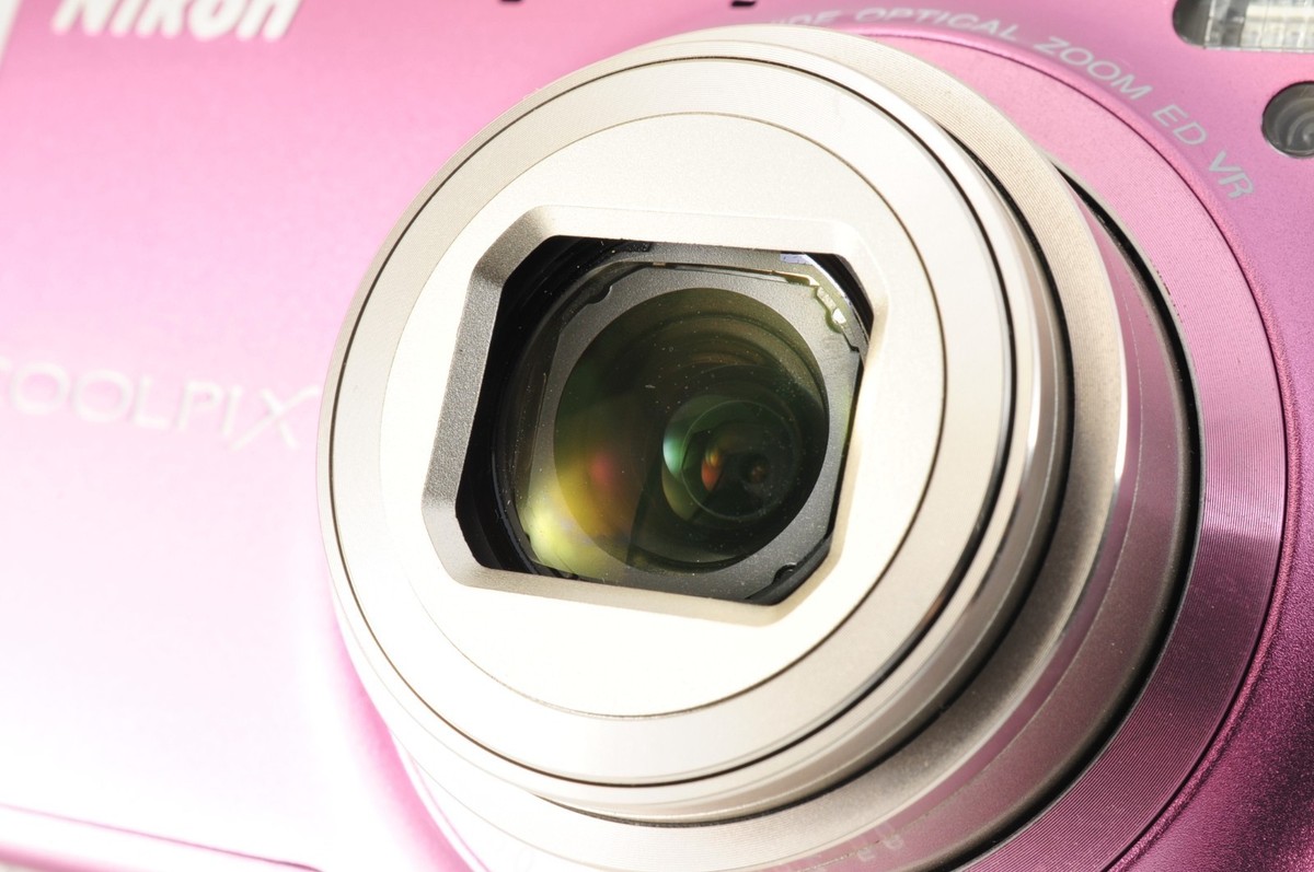 Near MINT BOX] Nikon COOLPIX S6100 PINK Compact Digital
