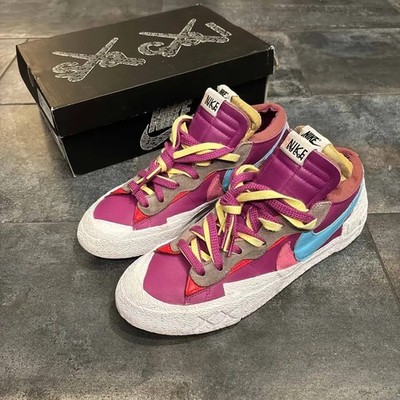 Nike KAWS X Sacai X Blazer Low  Purple Dusk  (DM7901-500) Men s Size 11.5 