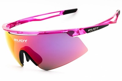 New Rudy Project SP895244 RN00 Klaebo Crystal Pink/Sunset Mirror 135-8-138 Su...