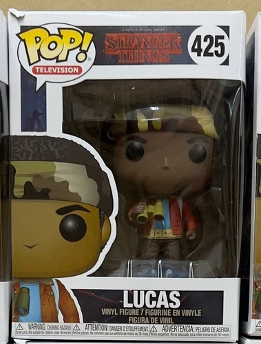 Funko Pop! Vinyl: Stranger Things - Lucas Sinclair (w/ Binoculars) #425