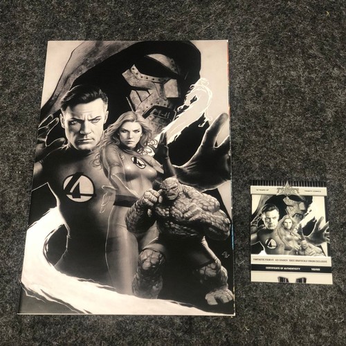 Fantastic Four #1 Adi Granov Trinity Comics SDCC 2025 Greyscale Virgin Variant