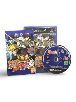 Naruto Shippuden Ultimate Ninja 5 PS2 | mit Anleitung | PAL | OVP | PlayStation 