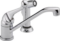 Delta Faucet 175lf-wf Classic, Single Handle Kitchen Faucet With Spray, Chrome, on sale Delta Faucet 175lf-wf Classic, Single Handle Kitchen Faucet With Spray, Chrome, on sale