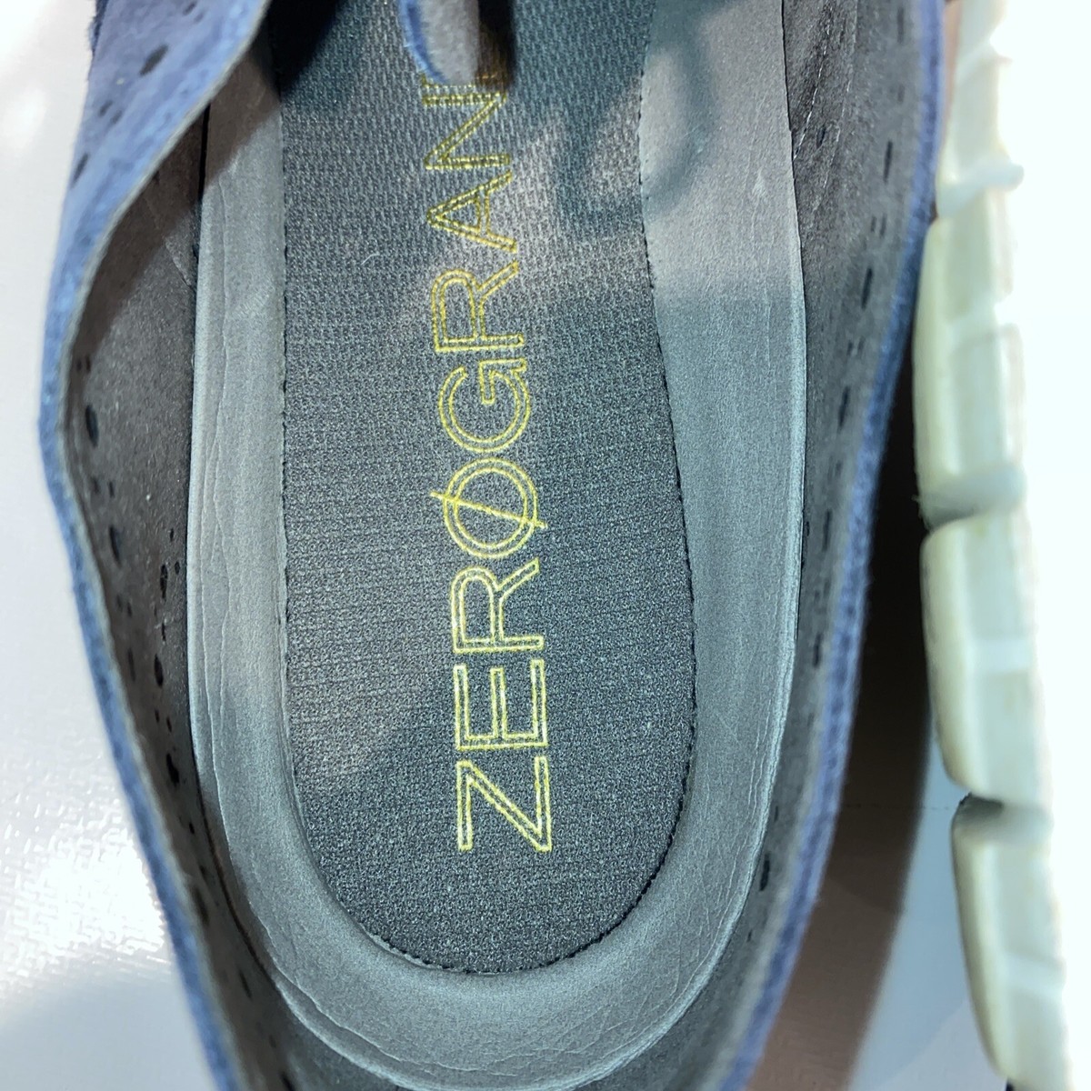 Cole Haan Blue Oxfords with Green Accents Cole Haan Men main image 2