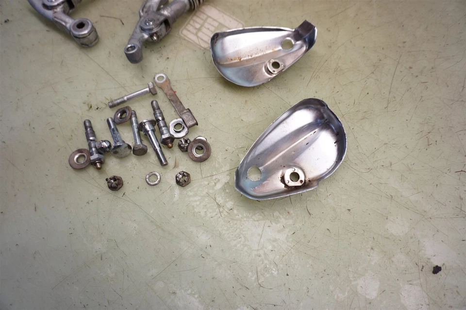 Honda S65 S 65 CS65 1966 Sport 65cc *2653 cubiertas de amortiguadores delanteros Foto 4 de 4