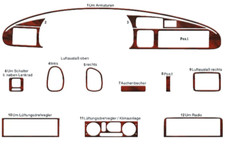 Wood Look Dash Trim Kit For Ford Ranger 1999-2006 Auto Interior Panel