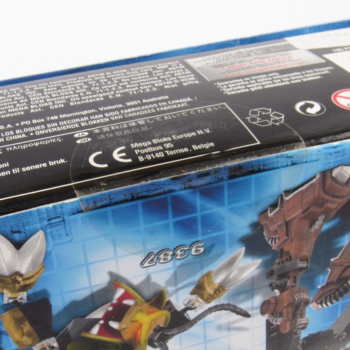 Mega Bloks Warp Transforming Block Bots Cyborg vs Mutroids Set di Figurine 9375 2003 - Foto 11 di 12