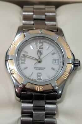 Tag Heuer 18K Rose Gold Bezel 29mm WN1350 Swiss Quartz Ladies