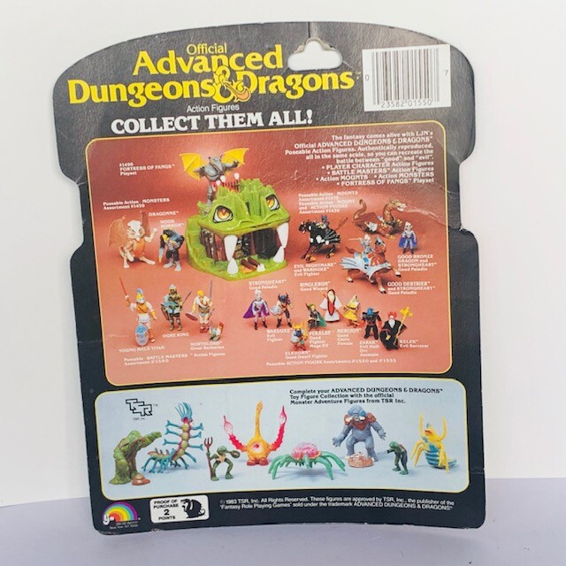 Advanced Dungeons Dragons figure LJN toy Drex evil warrior
