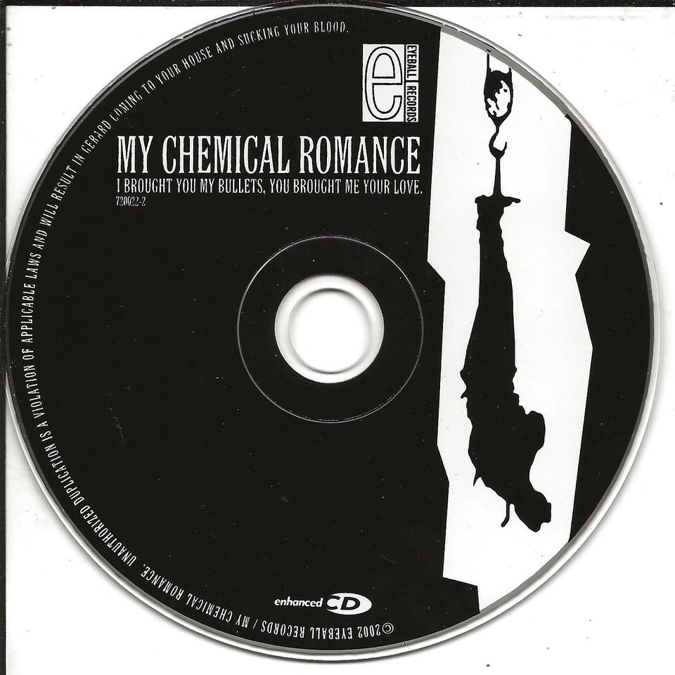 MY CHEMICAL ROMANCE I Brought You My bullets me your love cd USA pressing Mint! - Image 3 of 3