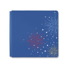 Creative Memories 12x12 Blue Sparks of Magic Foiled Flex Album Cover-No Pages