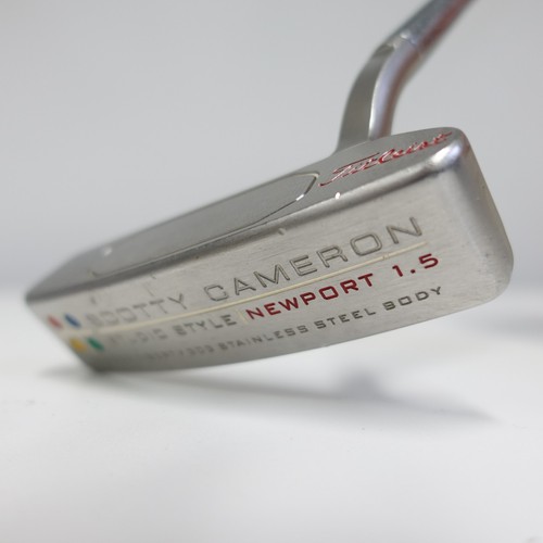 SCOTTY CAMERON STUDIO STYLE NEWPORT 1.5 Putter 33.5in RH No H/C F/S - Picture 3 of 14