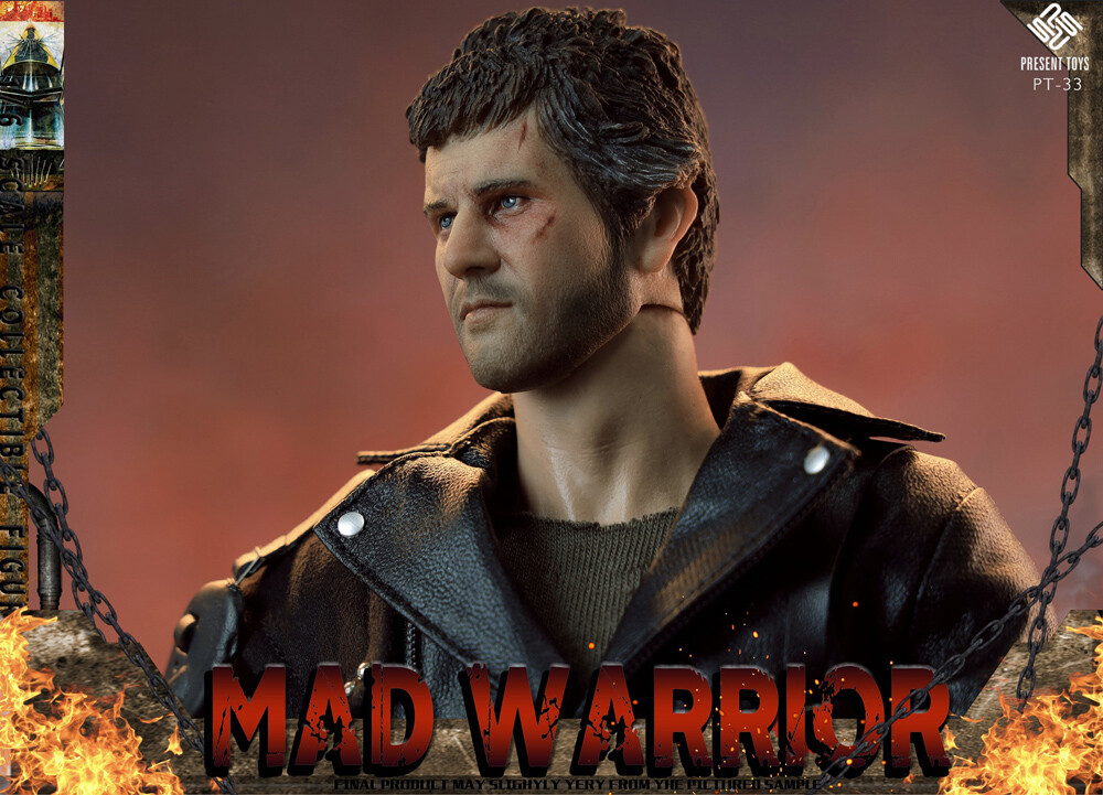 PRESENT TOYS Mad Max Crazy Warrior 1/6 Action Figure Doll PRESENT TOYS Mad Max Crazy Warrior 1/6 Action Figure Doll