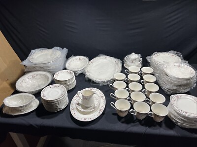 Noritake Ivory China Adagio 7237 Service for 12 Made in Japan 96