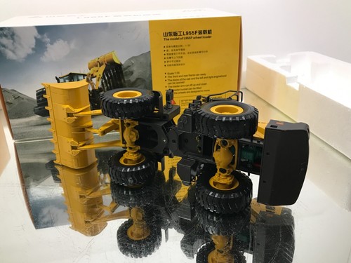 SHANDONG LINGONG SDLG L955F WHEEL LOADER CHINA DIECAST -1:35- GOOD IN BOX - Picture 7 of 10
