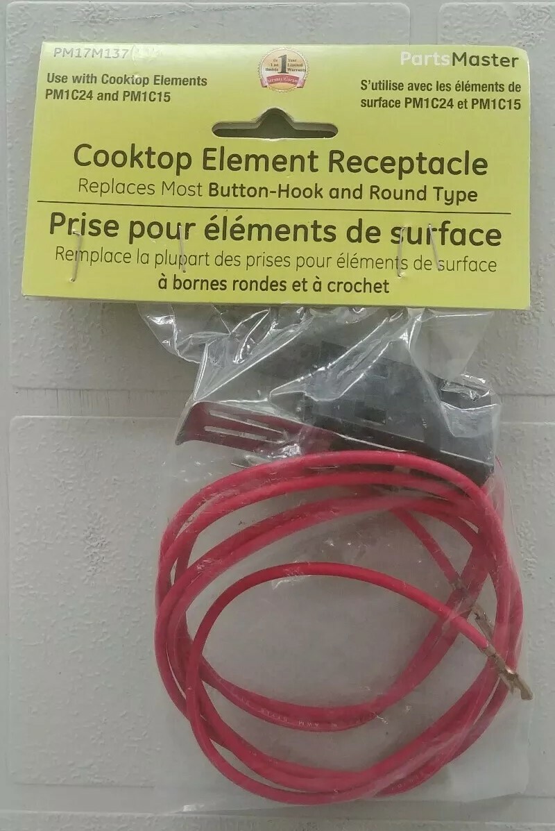 Parts Master Cooktop Element Receptacle PM17M137 eBay