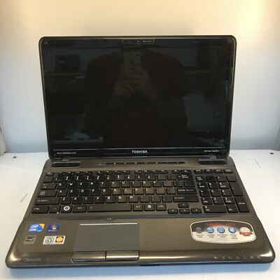 Toshiba Satellite A665-S6086 i3 CPU M370 2.40GHz 2GB RAM, NO HDD Boot to BIOS