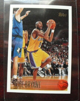 1996-97 Topps Kobe Bryant Rookie Card 138 MINT | eBay