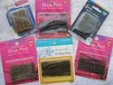 Invisible Metal Styling Hair Pins Goody Hollywood Donna Coated Standard Hold Pin