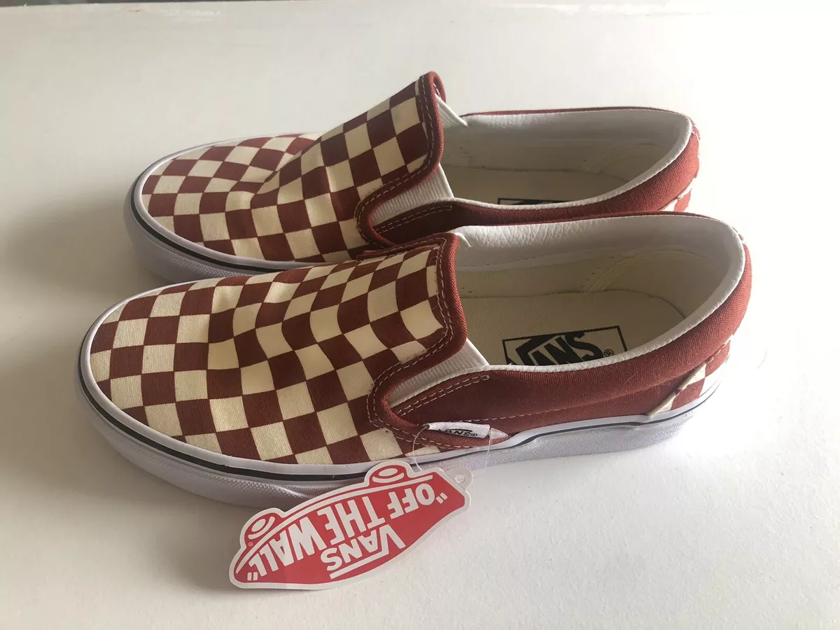Checkered vans cream 2025