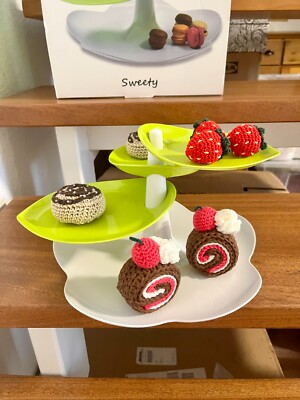 ZAK Designs Etagère ''Sweety'', grün-weiss, seltenes Designerstück!