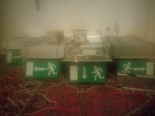 Fluchtwegbeleuchtung,Pictogramme