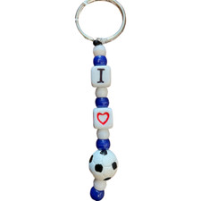 Soccer Keychain Heirloom Treasures