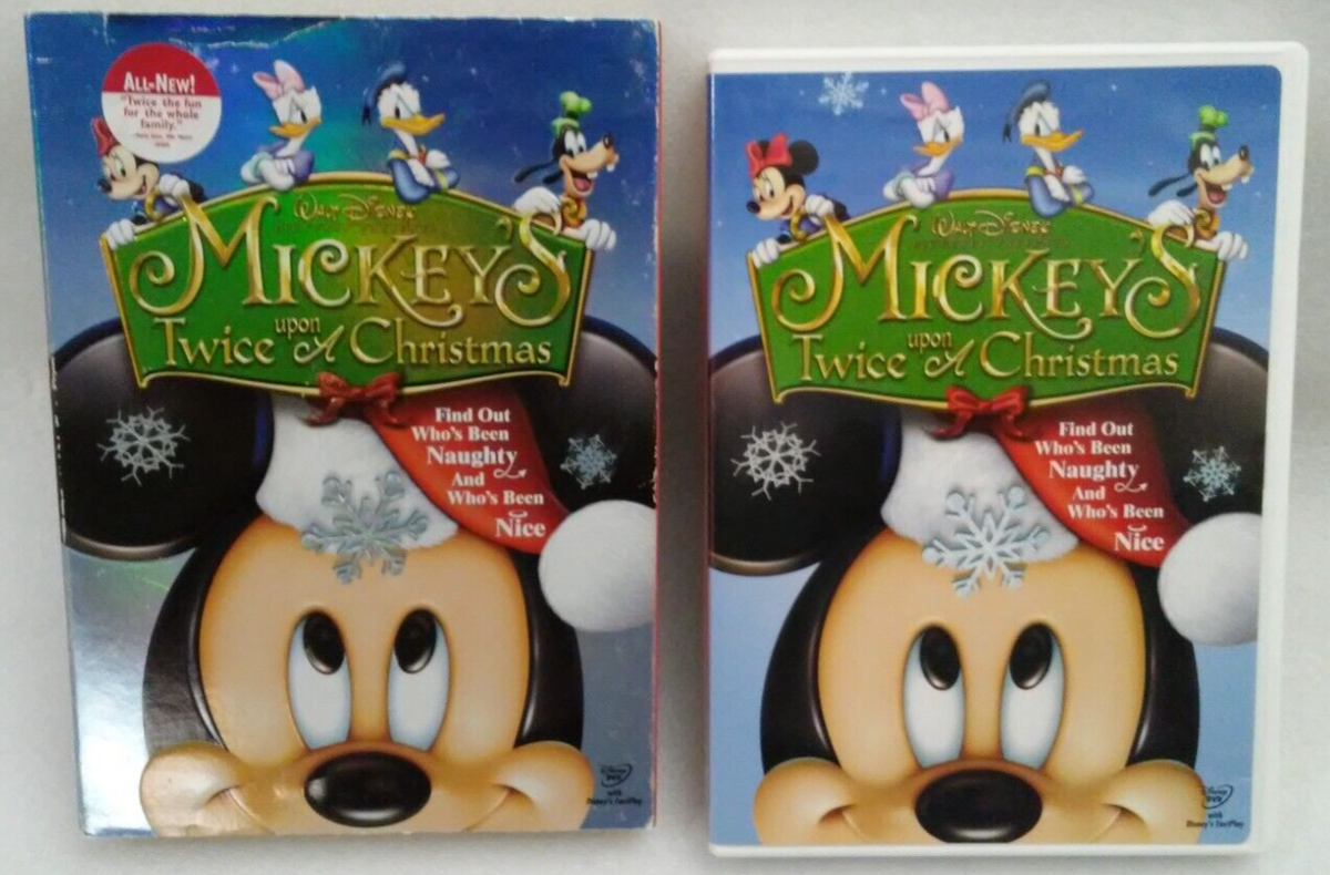 DVD Mickey's Twice Upon a Christmas (DVD, 2004, Walt Disney Home