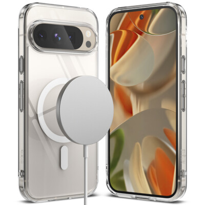 For Google Pixel 9 Pro XL / 9 Pro / 9 Case | Ringke [Fusion Magnetic] Clear Case