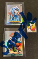 3 Count Jumbo Card Toploader + Penny Sleeve + Team Bag NO CARDS Pokemon Downtown