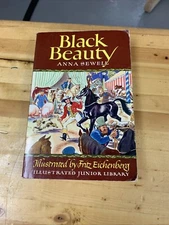 Black Beauty by Anna Sewell HC/DJ Illustrated Junior Library Grosset & Dunlap