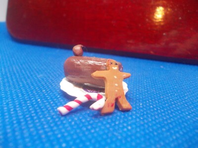 3 WEIHNACHTEN UNESSBARE LEBENSMITTEL FÜR EINE PUPPENSTUBE