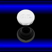 SB Chevy Chrome Oil Cap For Chrome Valve Covers Chevy 283 327 350 383 400